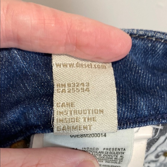 Diesel Blue Skinny Jeans Modern Fit - Picture 12 of 13